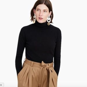 JCrew everyday black cashmere turtleneck